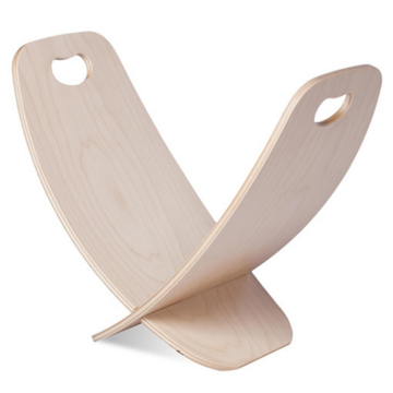 Fandango Log Rack - Natural - Houtmand - Houtkorf - 43x50x27.5 cm